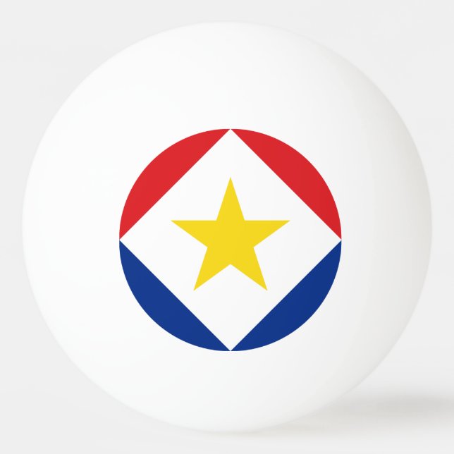 Bolinha De Ping Pong Saba Flag (Frente)