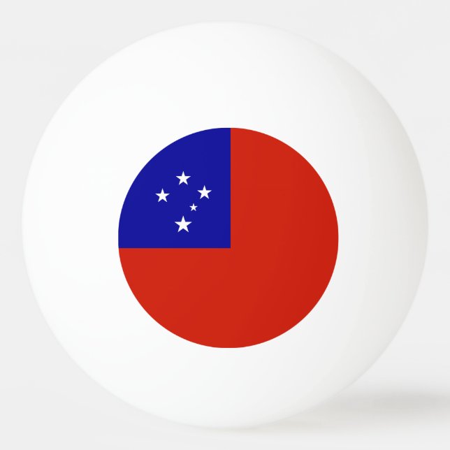 Bolinha De Ping Pong Samoa (Frente)