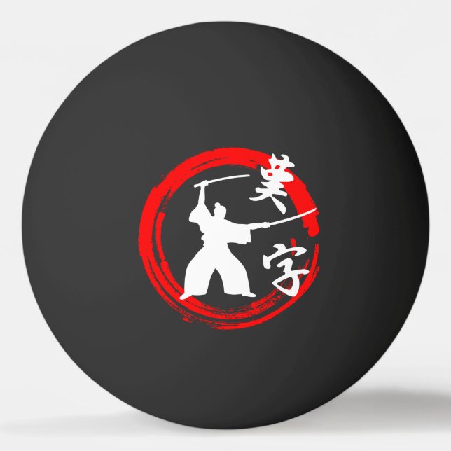 Bolinha De Ping Pong Samurai (Frente)