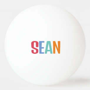 Bolinha De Ping Pong Sean