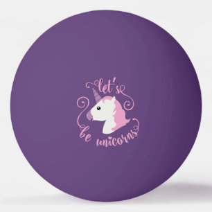 Bolinha De Ping Pong Seja unicórnios (o emoji)