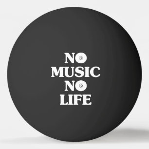 BOLINHA DE PING PONG SEM MÚSICA SEM VIDA
