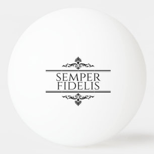 Bolinha De Ping Pong Semper Fidelis