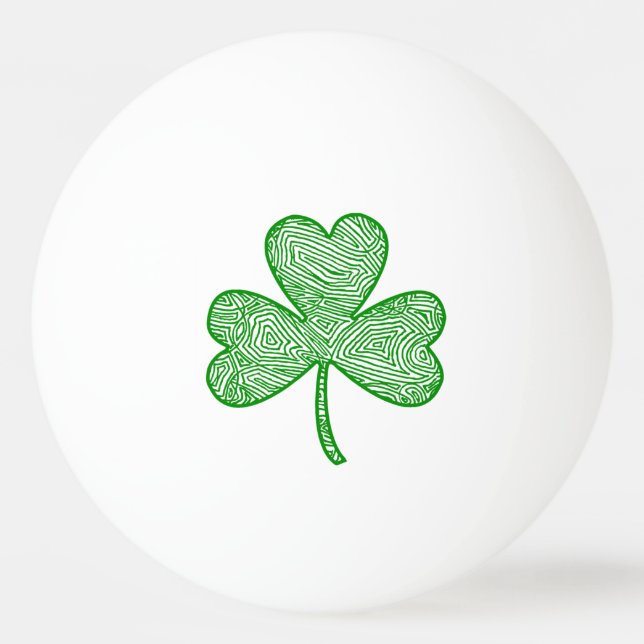 Bolinha De Ping Pong Shamrock (Frente)