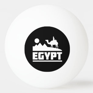 Bolinha De Ping Pong Silhueta do camelo de Egipto