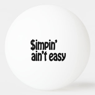 Bolinha De Ping Pong Simpin não é fácil