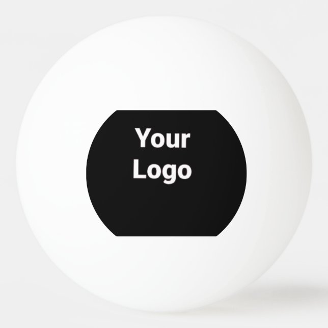 Bolinha De Ping Pong simples e minimamente personalizado adicione o end (Frente)
