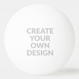 Bolinha De Ping Pong Simply - Create Your Own 