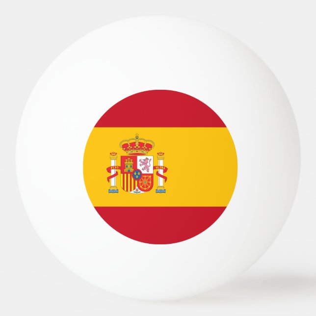 Bolinha De Ping Pong sinalizador de espanha (Frente)