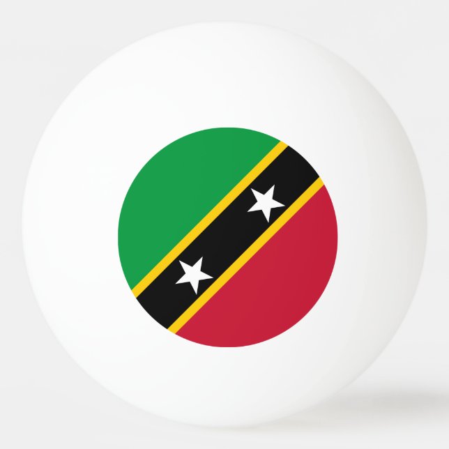 Bolinha De Ping Pong Sinalizador santo Kitts e Nevis (Frente)