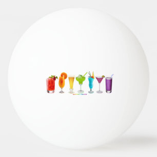 Bolinha De Ping Pong SlipperyJoe aplaude coquetéis de álcool LGBTQIA ga