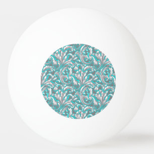 Bolinha De Ping Pong Sombra de lâmpada de padrão floral sem costura d