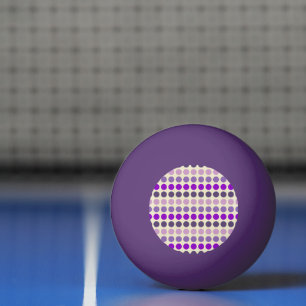 Bolinha De Ping Pong Sombras das Bolinhas roxas de Shirley Taylor