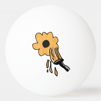 Bolinha De Ping Pong Sonnenblumen neon blume
