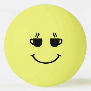 Bolinha De Ping Pong Sorriso da Taça do Café