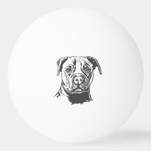 Bolinha De Ping Pong Staffordshire Bull Terrier