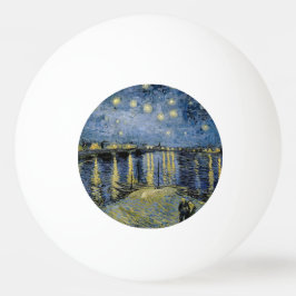Bolinha De Ping Pong Starry Night Vincent van Gogh