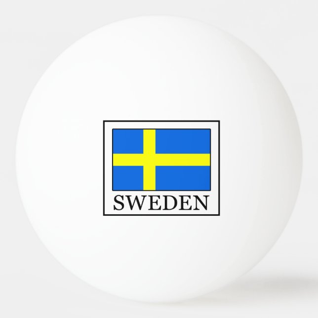 Bolinha De Ping Pong Suecia (Frente)
