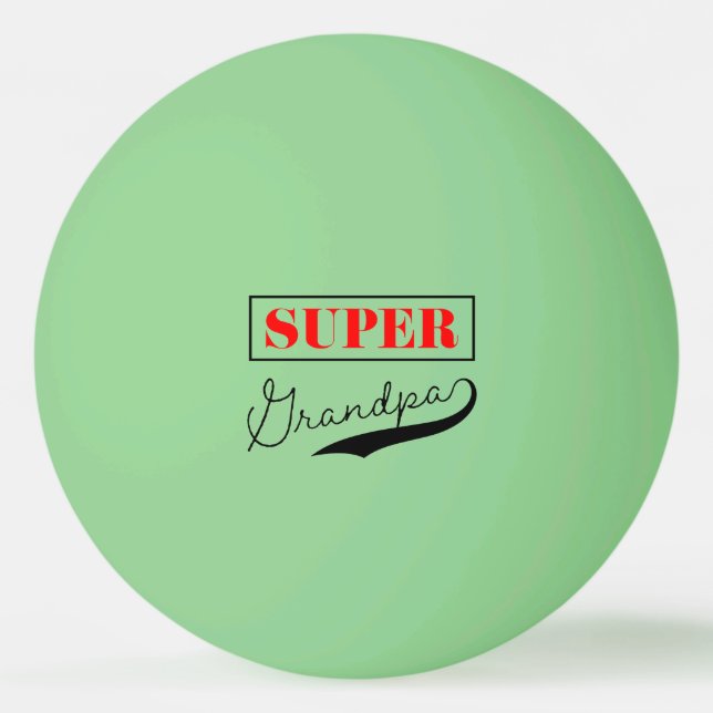 Bolinha De Ping Pong Super vovô (Frente)