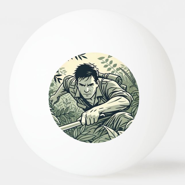Bolinha De Ping Pong Survivalist Spirit (Frente)