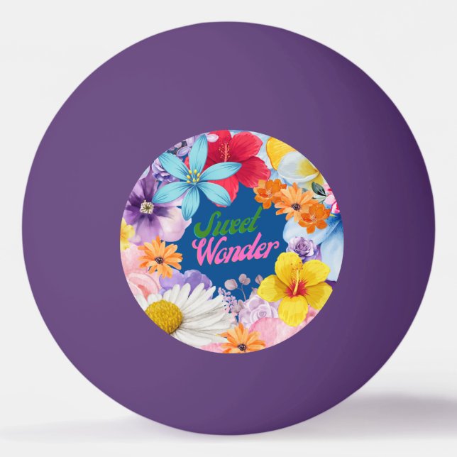 Bolinha De Ping Pong Sweet Wonder (Frente)