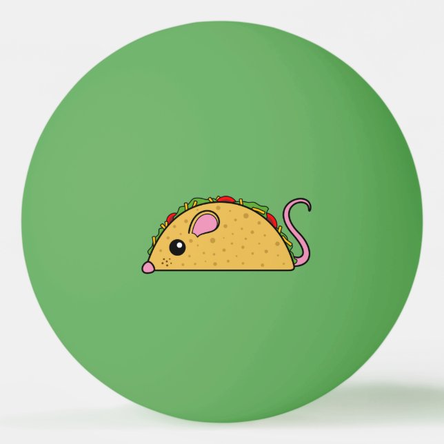 Bolinha De Ping Pong Taco Rat Ping Pong Ball (Frente)