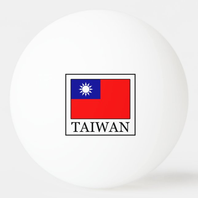 Bolinha De Ping Pong Taiwan (Frente)