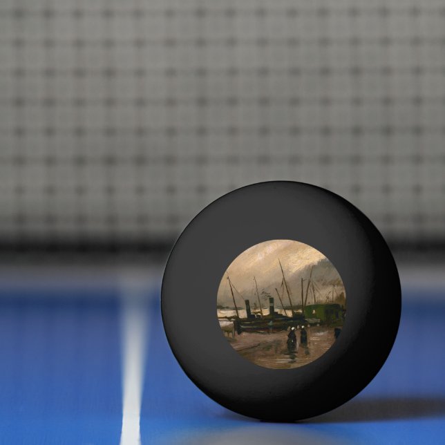 Bolinha De Ping Pong Tempestade dos Pescadores de Amsterdã, por Vincent (Líquido)