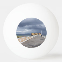 Bolinha De Ping Pong Tempestade Sobre o Pier de Queenscliff