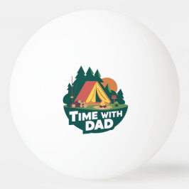 Bolinha De Ping Pong Tempo com Pai - Dia de os pais