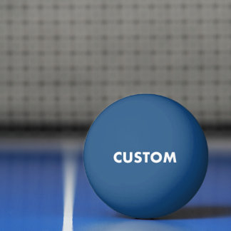 Bolinha De Ping Pong Tênis de Mesa AZUL Personalizado