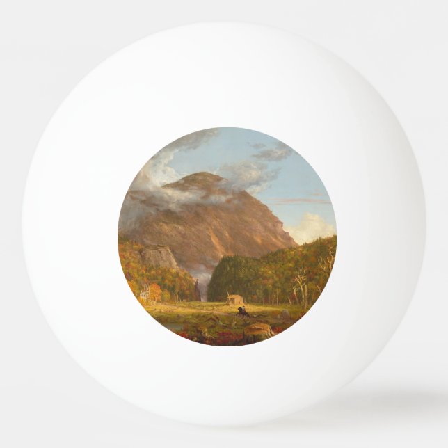 Bolinha De Ping Pong Thomas Cole A View of Mountain Pass (Frente)