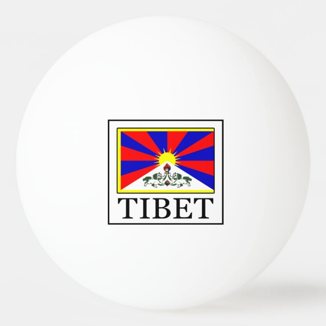 Bolinha De Ping Pong Tibete (Frente)