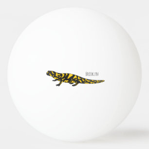 Bolinha De Ping Pong Tiger salamander cartoon