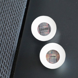 Bolinha De Ping Pong Tijolo Urbano Verificado Personalizado