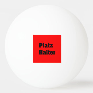 Bolinha De Ping Pong Tischtennisball