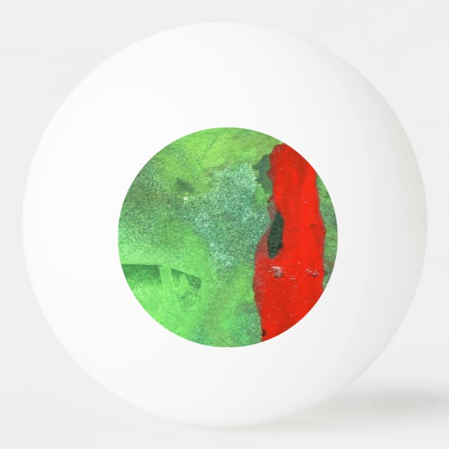 Bolinha De Ping Pong "Torre nº 1" Desenho abstrato Ping Ball (Frente)