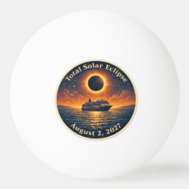 Bolinha De Ping Pong Total Solar Eclipse August 2 2027 cruise ship 