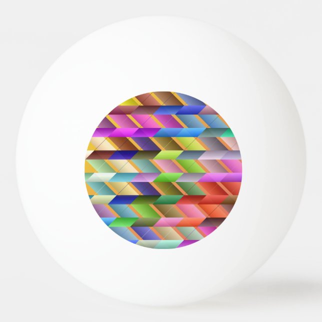 Bolinha De Ping Pong Triângulos articulados (Verso)