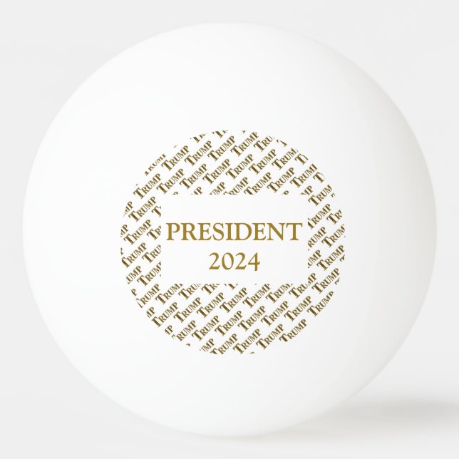 BOLINHA DE PING PONG TRUMP 2024 (Frente)