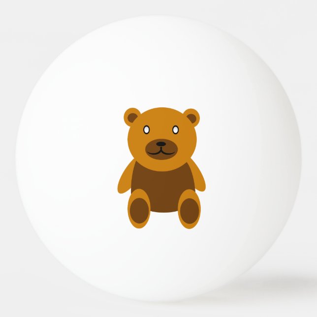Bolinha De Ping Pong Turma-do-urso-pardo (Verso)