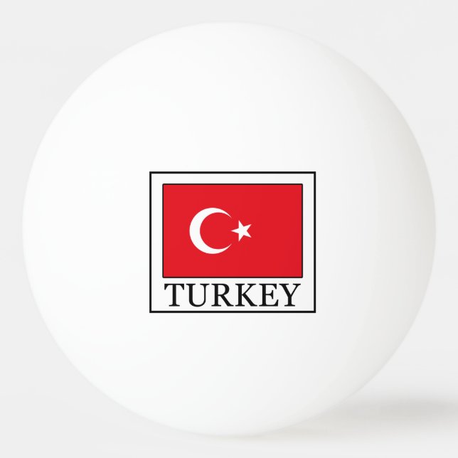 Bolinha De Ping Pong Turquia (Frente)