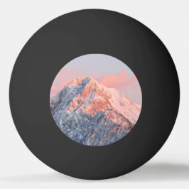 Bolinha De Ping Pong Última luz solar na montanha Storžič, Eslovênia