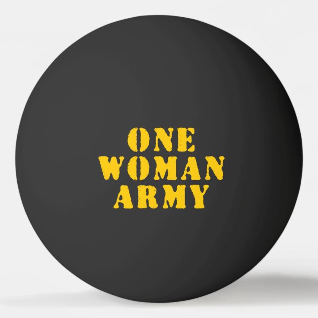 BOLINHA DE PING PONG UM EXÉRCITO DE MULHERES (Frente)