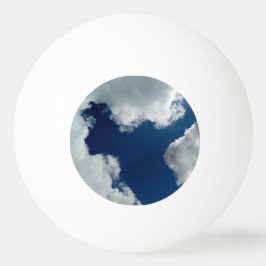 Bolinha De Ping Pong Uma curva nas nuvens