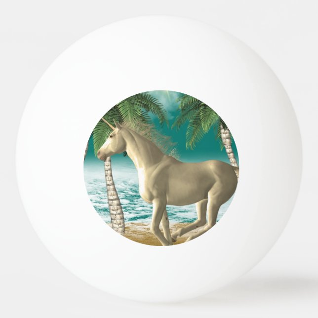 Bolinha De Ping Pong Unicórnio brincalhão (Frente)