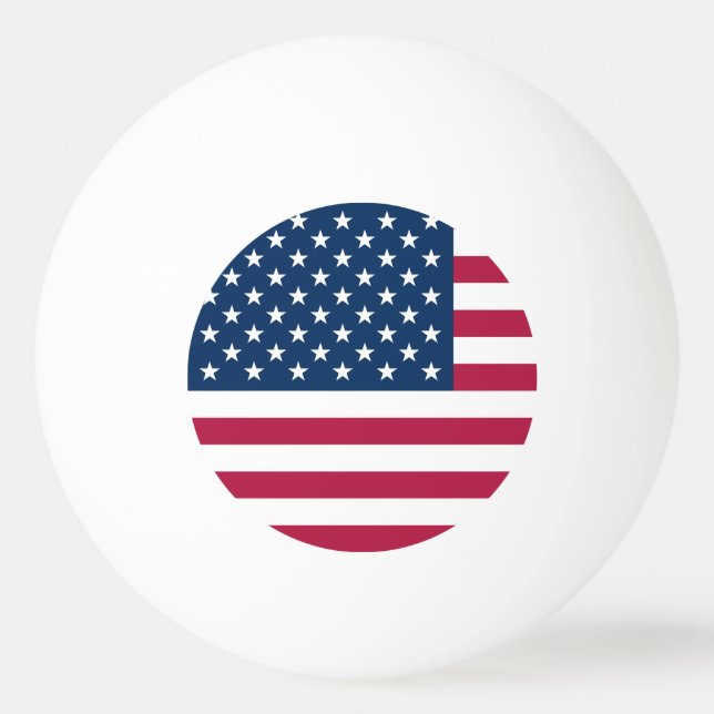Bolinha De Ping Pong United States of America (Frente)