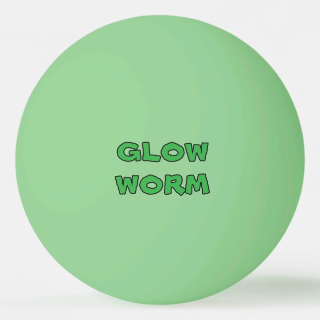 Bolinha De Ping Pong Vaga-lume - Firefly em Verde (Frente)