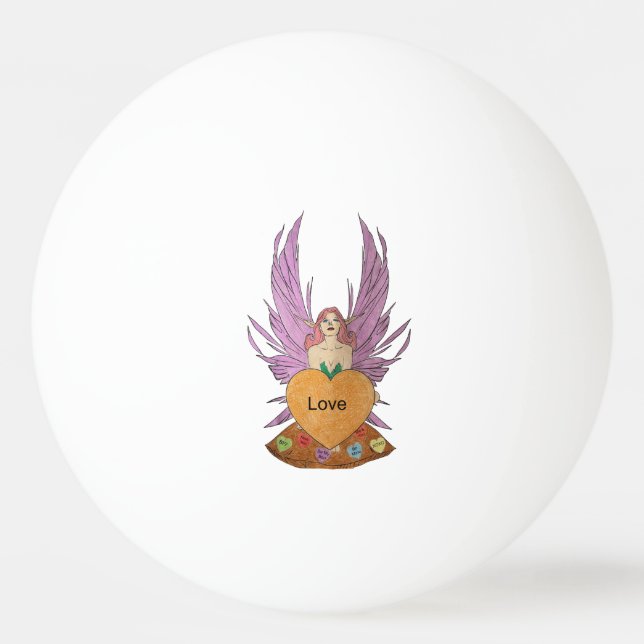 Bolinha De Ping Pong Valentines Faerie (Frente)
