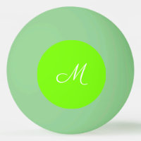 verde fluorescente - monograma